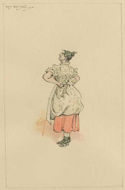 Mrs MacStinger, c.1920s by Joseph Clayton Clarke